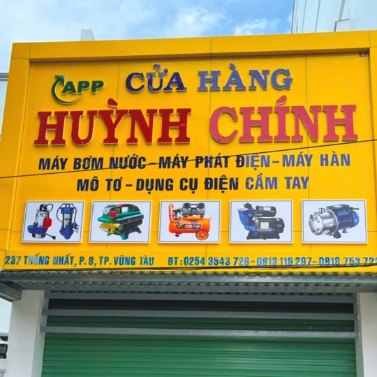 Bảng Hiệu Chữ Nổi - Mẫu 1